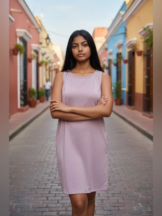 Gerry Sleeveless Lilac Shift Dress. NWT - Picture 1 of 5